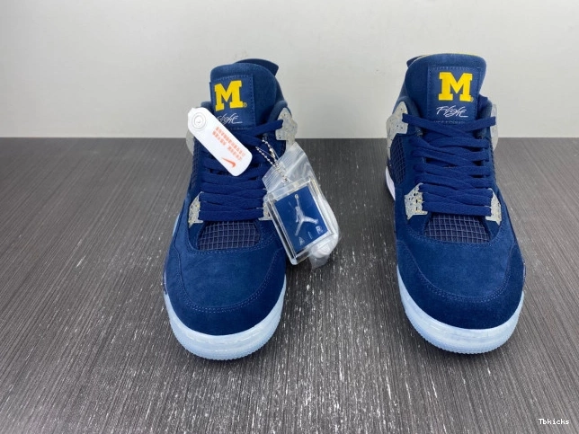 Rep TBK (PE) AJ4-1036660 Retro Michigan 4 Air Jordan 0707